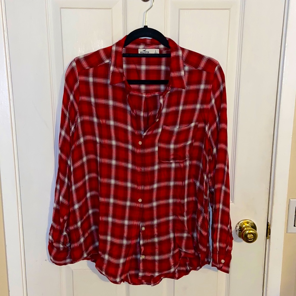 Plus lightweight Hollister button up